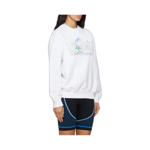 Printed Crew Neck Sweatshirt