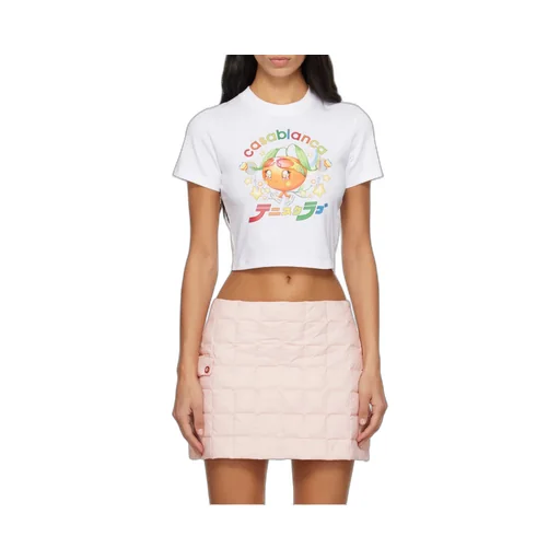 Orange Print T-Shirt