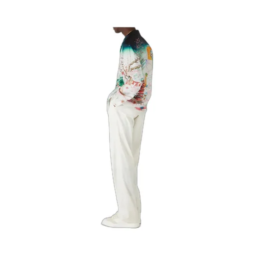 Printed Long-Sleeved Shirt