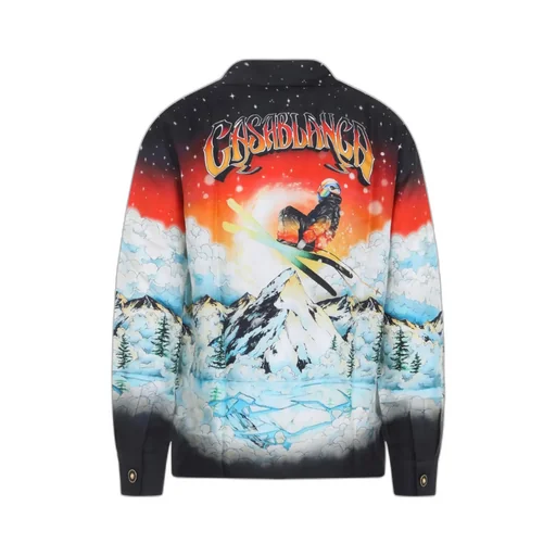 Printed Long-Sleeved Shirt