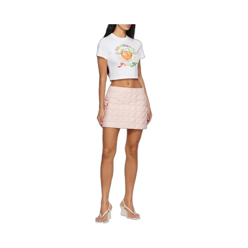 Orange Print T-Shirt