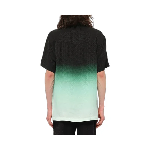 Zip-Front Textured Polo Shirt