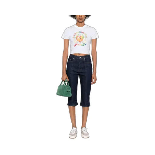 Orange Print T-Shirt
