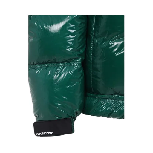Logo Hood Down Jacket