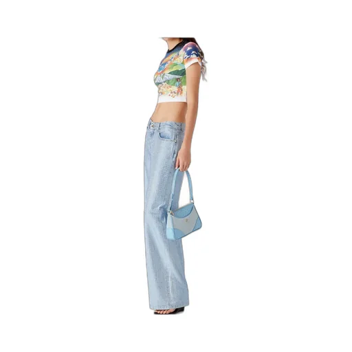Crystal-Embellished Jeans
