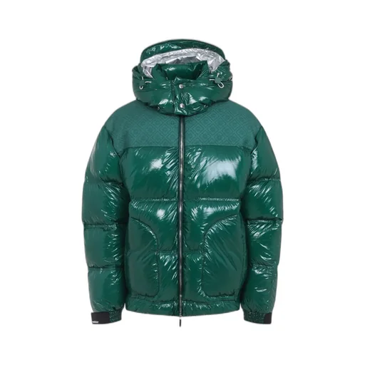 Logo Hood Down Jacket
