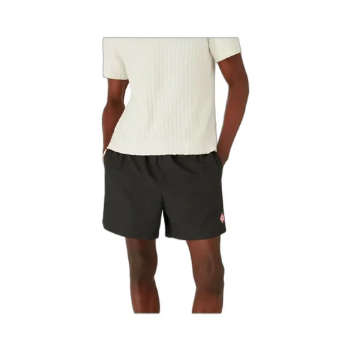 Monogram-Pattern Swim Shorts
