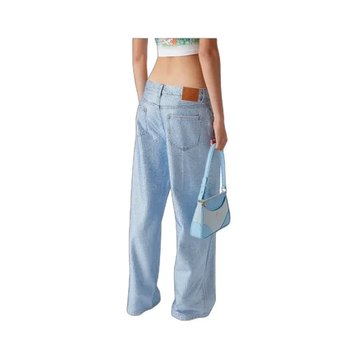 Crystal-Embellished Jeans