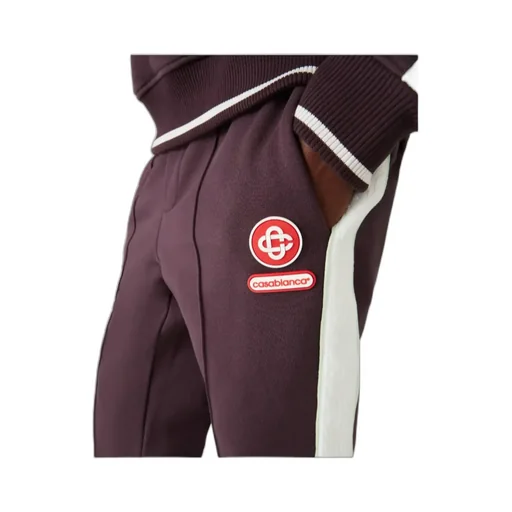 Side-Stripe Cotton Trousers