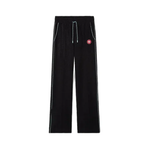 Letter Jacquard Casual Pants