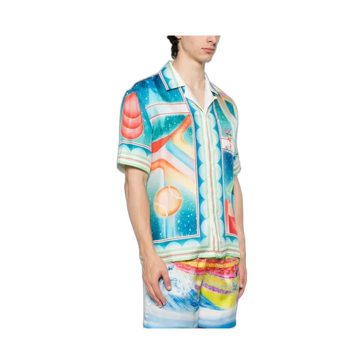 Printed Short-Sleeved Shirt