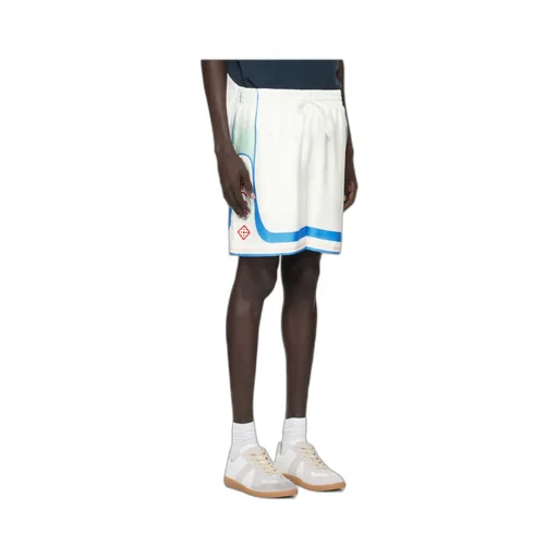 Drawstring Waist Shorts