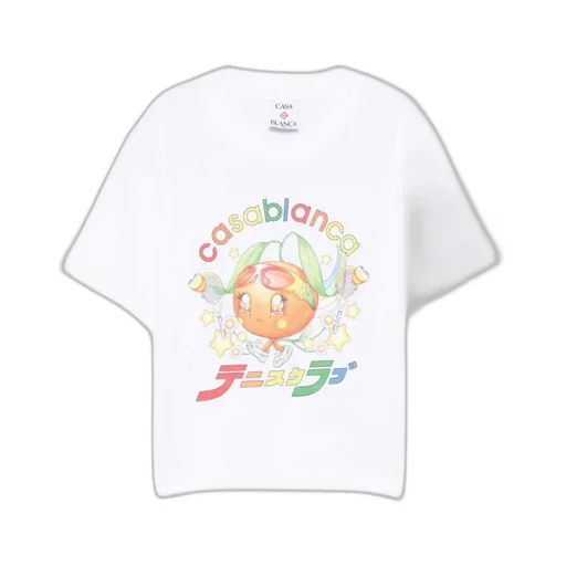 Orange Print T-Shirt