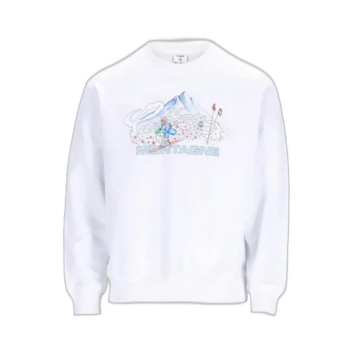 Printed Crew Neck Sweatshirt