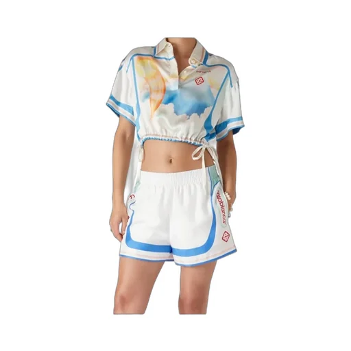 Printed Silk Top
