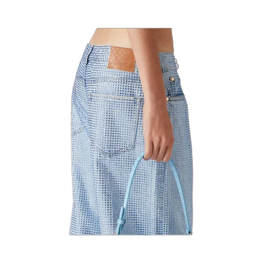 Crystal-Embellished Jeans