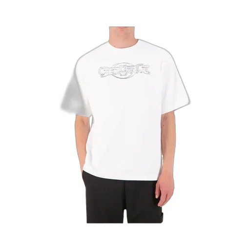 Casablanca Metallic-Logo Oversize T-Shirt