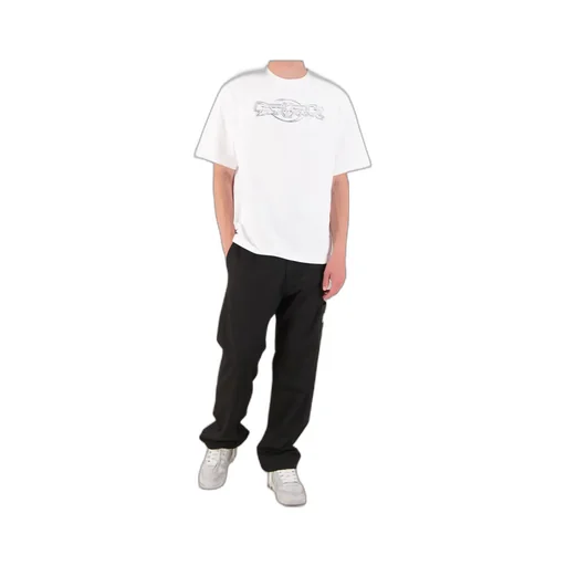 Casablanca Metallic-Logo Oversize T-Shirt