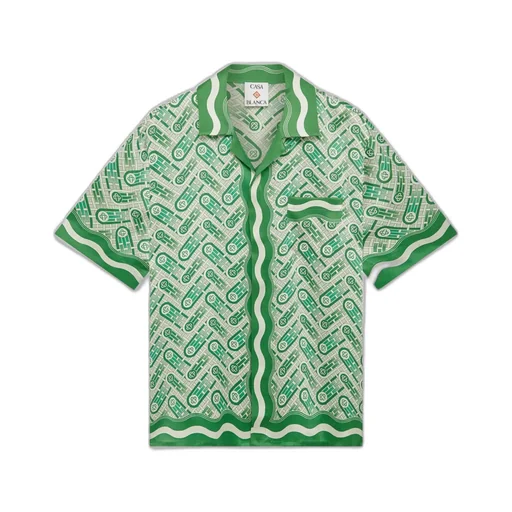 Printed Silk Shirt