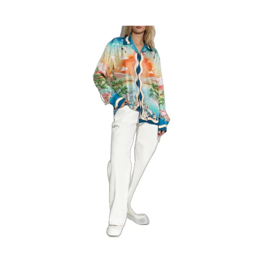 Printed Long-Sleeved Shirt