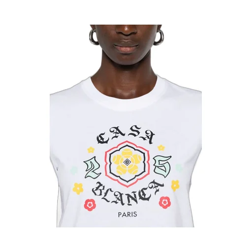 Floral-Print Cotton T-Shirt