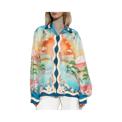 Printed Long-Sleeved Shirt