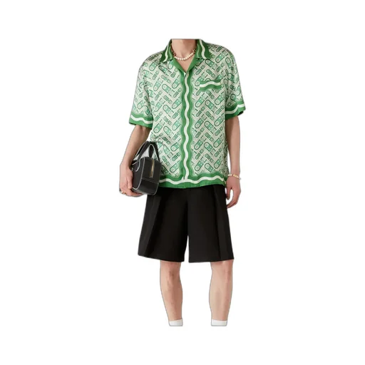 Printed Silk Shirt