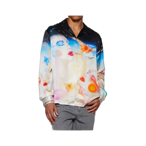 Printed Long-Sleeved Shirt