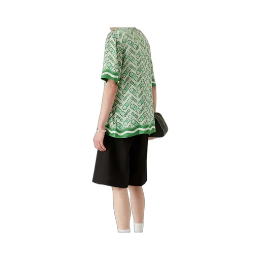 Printed Silk Shirt