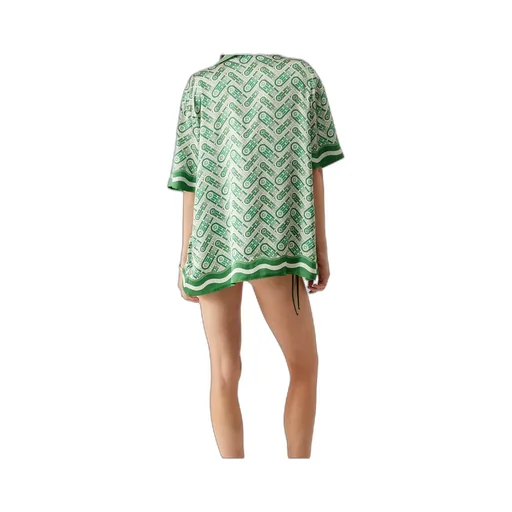 Printed Silk Shirt