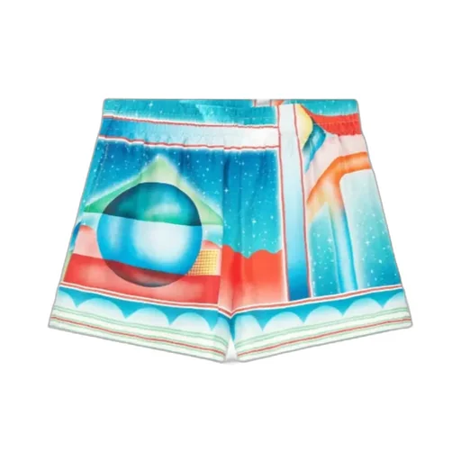 Galaxy Court Silk Shorts