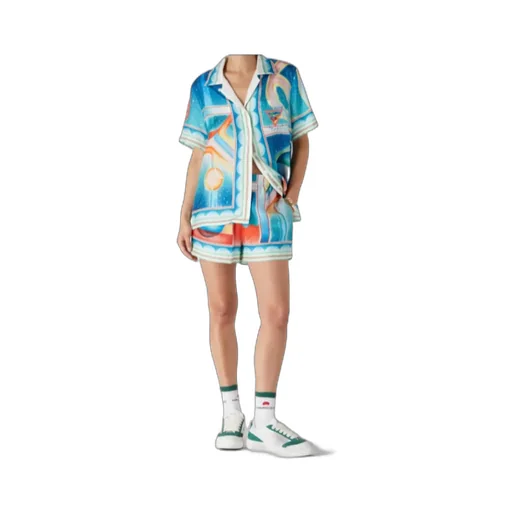 Galaxy Court Silk Shorts
