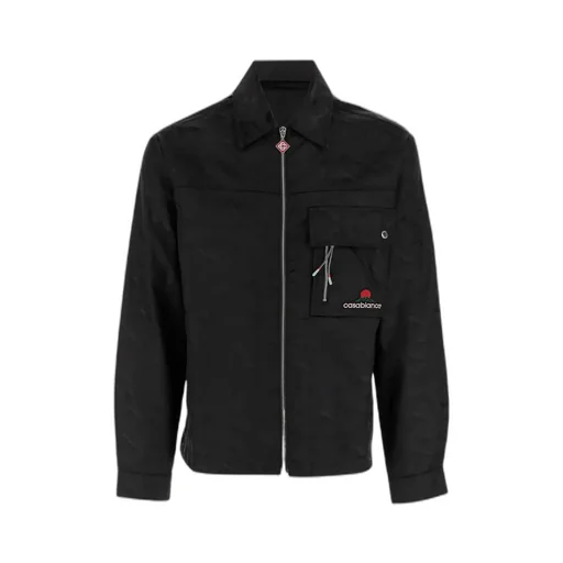 Logo Shirt Jacket