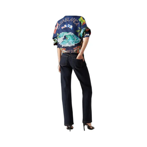 Surf Club Midnight Silk Shirt