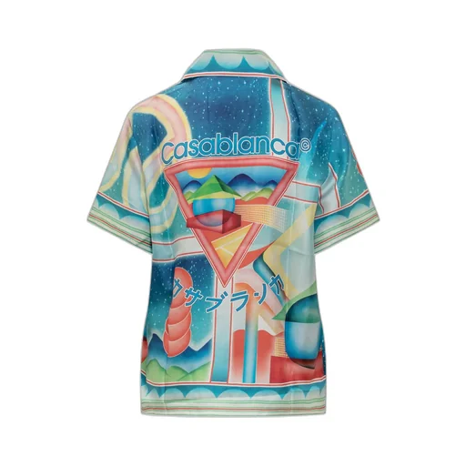 Printed Silk Shirt