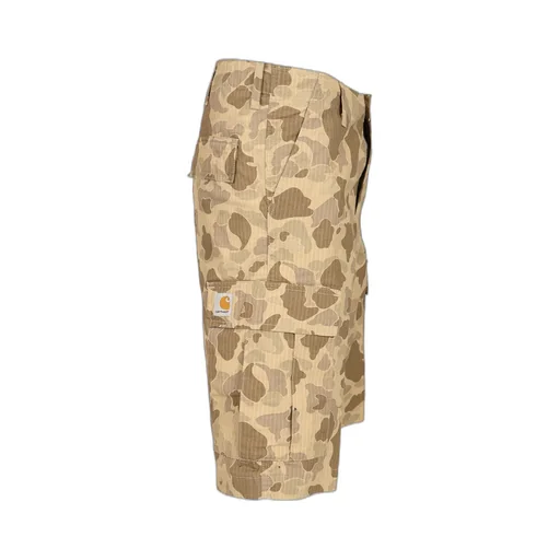 Camouflage-Pattern Cargo Shorts