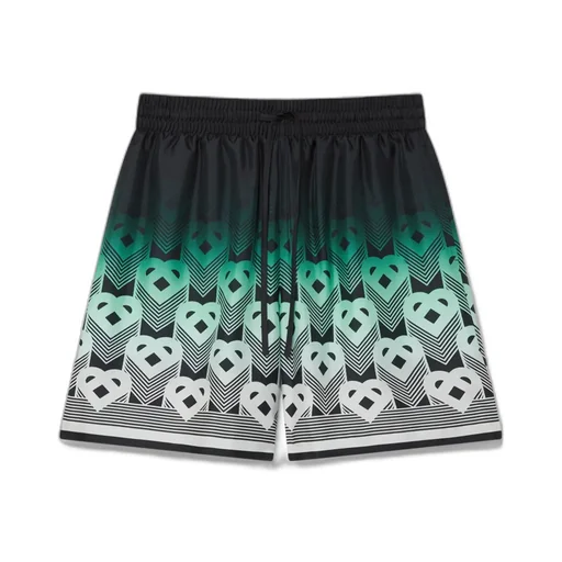 Gradient Monogram Silk Shorts