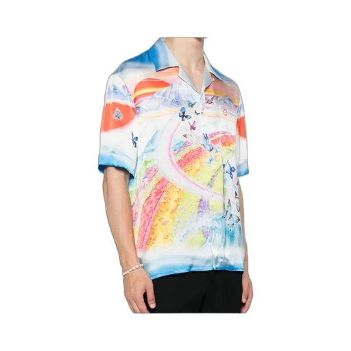 Lapel Short-Sleeved Shirt