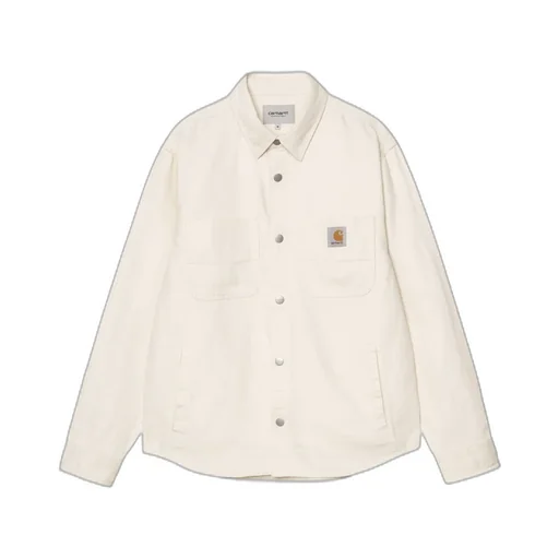 Logo-Patch Button-Up Shirt