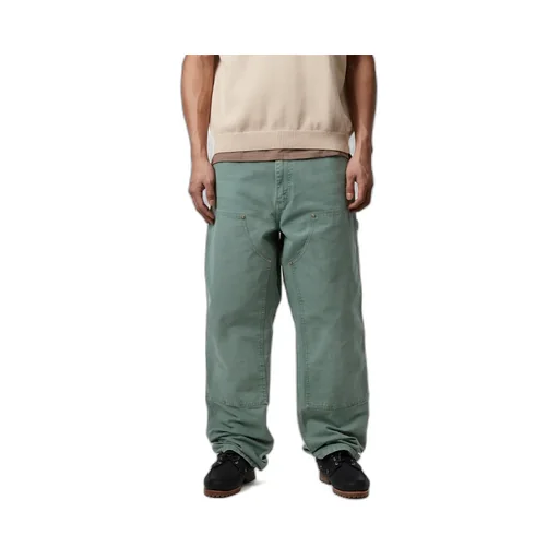 Double Knee Relaxed Straight Fit Pants