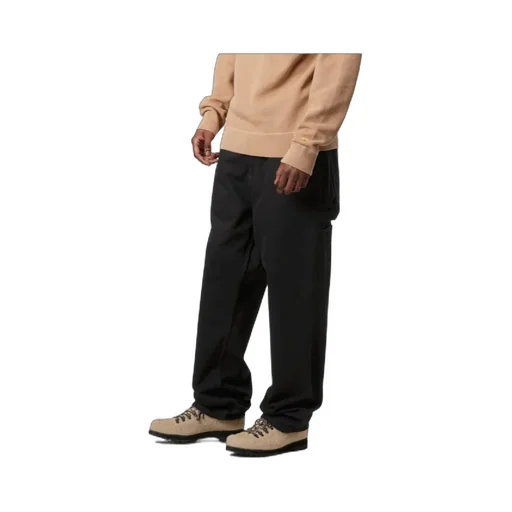 Single Knee Logo-Patch Trousers