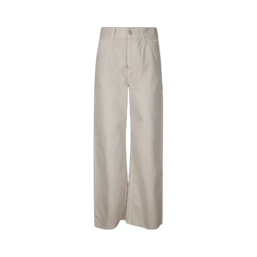 Logo Patch Wide-Leg Jeans