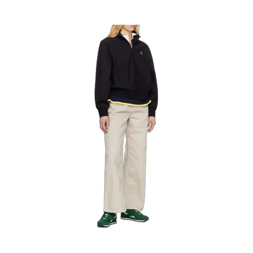 Logo Patch Wide-Leg Jeans