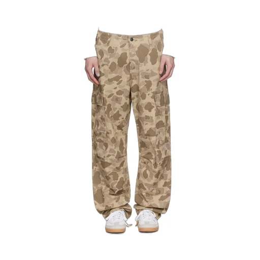 Camouflage-Print Cargo Pants