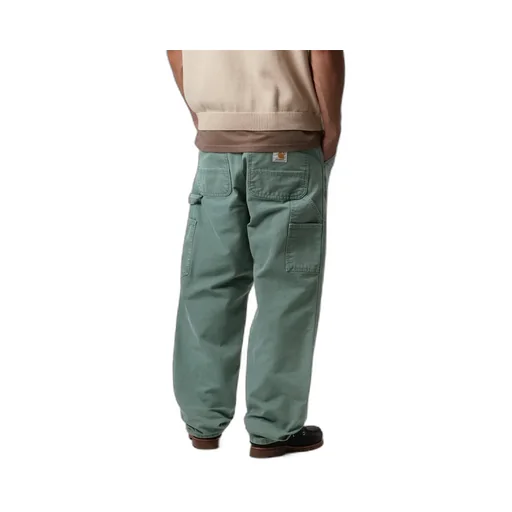 Double Knee Relaxed Straight Fit Pants