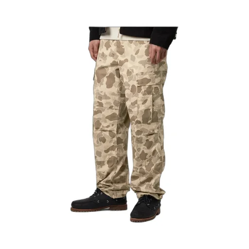Camouflage-Print Cargo Pants