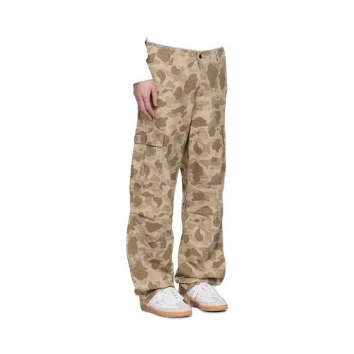 Camouflage-Print Cargo Pants