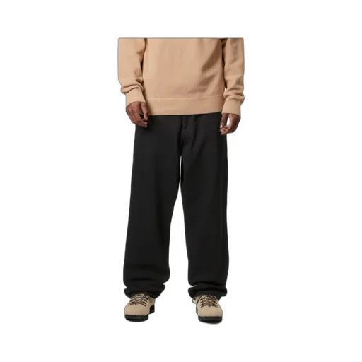 Single Knee Logo-Patch Trousers