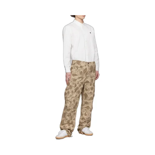 Camouflage-Print Cargo Pants