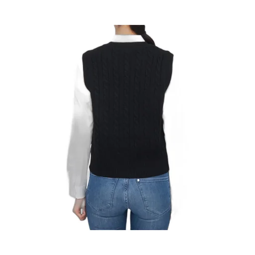 Sleeveless Knitted Vest